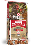 Purina Layena Plus Omega-3 SunFresh Recipe Pellets Natural Chicken Feed