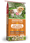 Purina Start & Grow SunFresh Recipe Starter Non-Medicated Crumbles Natural Chicken Feed